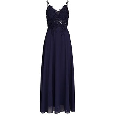 ApartFashion Damesjurk, casual avondjurk, marineblauw, S ApartFashion Damesjurk, casual avondjurk, marineblauw, S