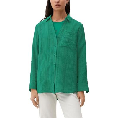 s.Oliver Damesblouse, lange mouwen, groen, 36, groen, 36 s.Oliver Damesblouse, lange mouwen, groen, 36, groen, 36
