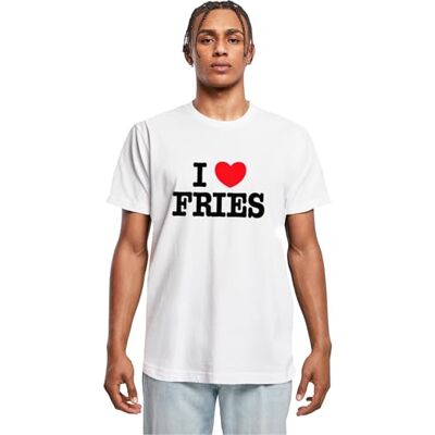 Love Fries Tee White L, wit, L Love Fries Tee White L, wit, L