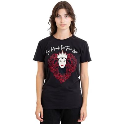 Disney Villains Villains The Evil Queen Valentine's Day True Love Ladies T Shirt, Black dames T-Shirt Disney Villains Villains The Evil Queen Valentine's Day True Love Ladies T Shirt, Black dames T-Shirt