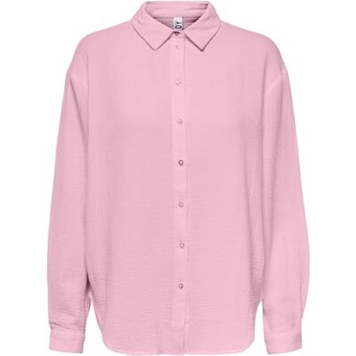 JACQUELINE de YONG JDY dames mousseline-blouse JDYTheis lange mouwen los shirt 15271018 Fairy Tale XXL JACQUELINE de YONG JDY dames mousseline-blouse JDYTheis lange mouwen los shirt 15271018 Fairy Tale XXL