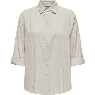 ONLY Onltizana Cotton L/S Shirt Wvn dames blouse met lange mouwen ONLY Onltizana Cotton L/S Shirt Wvn dames blouse met lange mouwen