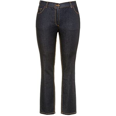 Ulla Popken Dames Jeans, dark blue, 42 Ulla Popken Dames Jeans, dark blue, 42