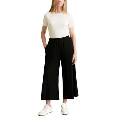 Marc O'Polo Marc OPolo Denim damesbroek met elastische tailleband, relaxed fit, 0001, L Marc O'Polo Marc OPolo Denim damesbroek met elastische tailleband, relaxed fit, 0001, L