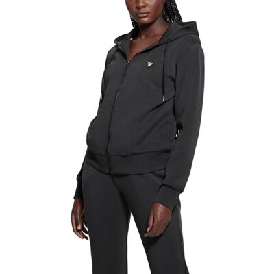 GUESS Eco Olympe Full Zip Hoodie Sweatshirt dames Sweatshirt GUESS Eco Olympe Full Zip Hoodie Sweatshirt dames Sweatshirt