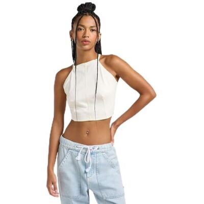 Lee Backless Halter Top dames T-Shirt Lee Backless Halter Top dames T-Shirt