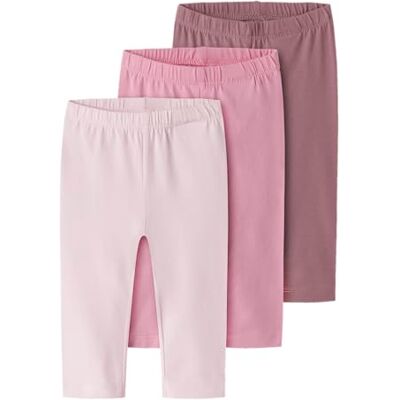 Name it Nbfvuvivian 3P Legging, Cradle Pink, 66 (3-pack) dames Name it Nbfvuvivian 3P Legging, Cradle Pink, 66 (3-pack) dames
