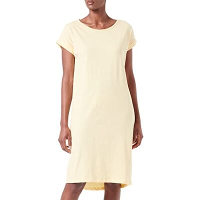 VILA Dames VIDREAMERS S/S Knee Jurk/SU-NOOS Jurk, Golden Haze, S VILA Dames VIDREAMERS S/S Knee Jurk/SU-NOOS Jurk, Golden Haze, S