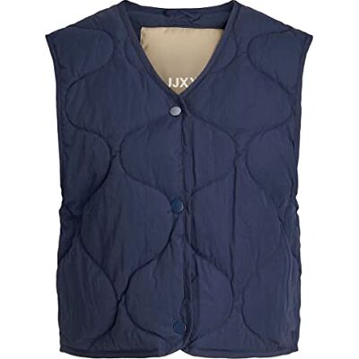 JJXX JACK&JONES JXX JXMONTANA Crisp Vest SN Gewatteerde jas, Navy Blazer, XL JJXX JACK&JONES JXX JXMONTANA Crisp Vest SN Gewatteerde jas, Navy Blazer, XL