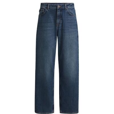 HUGO Dames Jeans Broek Leni_b, blauw, 30W / 32L HUGO Dames Jeans Broek Leni_b, blauw, 30W / 32L