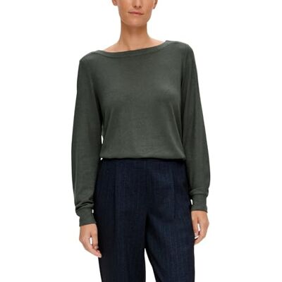 s.Oliver Sales GmbH & Co. KG/ Dames T-shirt lange mouwen T-shirt lange mouwen, groen, 32 s.Oliver Sales GmbH & Co. KG/ Dames T-shirt lange mouwen T-shirt lange mouwen, groen, 32