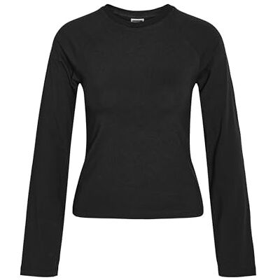 NOISY MAY Nmkatinka L/S Raglan Top Fwd Jrs Noos dames Shirt met lange NOISY MAY Nmkatinka L/S Raglan Top Fwd Jrs Noos dames Shirt met lange