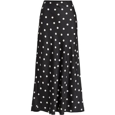 VILA Viellette Hw Long Skirt Noos dames A-lijn rok VILA Viellette Hw Long Skirt Noos dames A-lijn rok
