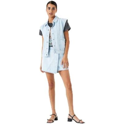 GARCIA Dames Colbert + Gilet Denim Jacket, gebleekt, XL, Gebleekt, XL GARCIA Dames Colbert + Gilet Denim Jacket, gebleekt, XL, Gebleekt, XL