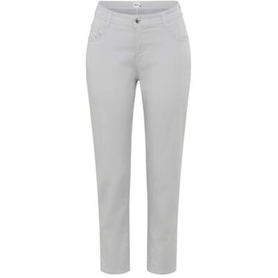 Brax Style Mary S verkorte broek met vijf zakken in ultralichte katoenkwaliteit, 09 lichtgrijs, 32W / 32L Brax Style Mary S verkorte broek met vijf zakken in ultralichte katoenkwaliteit, 09 lichtgrijs, 32W / 32L
