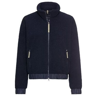camel active Dames Teddy Blouson met opstaande kraag en 2-weg-ritssluiting, donkerblauw, 40 camel active Dames Teddy Blouson met opstaande kraag en 2-weg-ritssluiting, donkerblauw, 40
