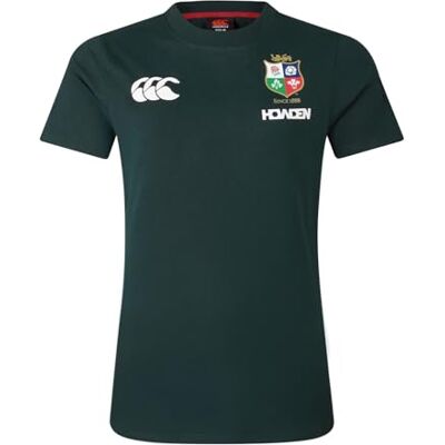 Canterbury Groene Britse & Ierse Lions Rugby katoenen jersey T-shirt - T-Shirt Canterbury Groene Britse & Ierse Lions Rugby katoenen jersey T-shirt - T-Shirt