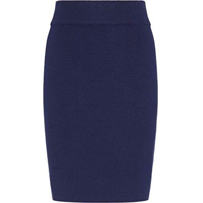 usha BLUE LABEL Gebreide rok dames 15409556 Marine, XS/S usha BLUE LABEL Gebreide rok dames 15409556 Marine, XS/S