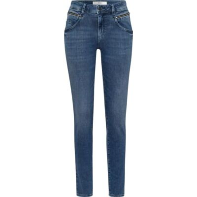 Brax Dames Style Shakira Vintage Stretch Denim Jeans, Used Regular Blue., 25W / 34L Brax Dames Style Shakira Vintage Stretch Denim Jeans, Used Regular Blue., 25W / 34L
