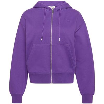 Calvin Jeans vrouwen ARCHIEF LOGO FRANSE TERRY FZ HOO LV047B237G Sweatshirts, Paars (Smokey Shadow), M, Paars (Smokey Shadow), M Calvin Jeans vrouwen ARCHIEF LOGO FRANSE TERRY FZ HOO LV047B237G Sweatshirts, Paars (Smokey Shadow), M, Paars (Smokey Shadow), M