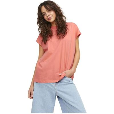 JACK & JONES Jxastrid Boxy Sl Every Tee Jrs Noos dames T-Shirt JACK & JONES Jxastrid Boxy Sl Every Tee Jrs Noos dames T-Shirt