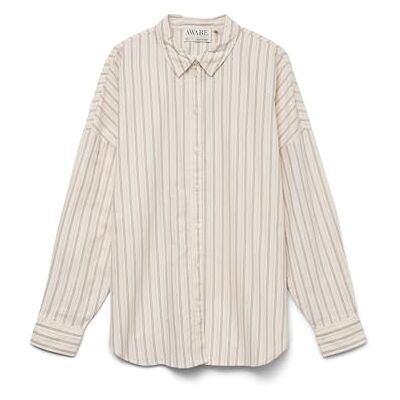 VERO MODA Awparis Ls Loose Oxford Shirt VMA Noos, berk, XL VERO MODA Awparis Ls Loose Oxford Shirt VMA Noos, berk, XL