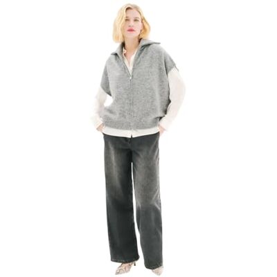 Caroll trui, Medium Grijs, M Caroll trui, Medium Grijs, M