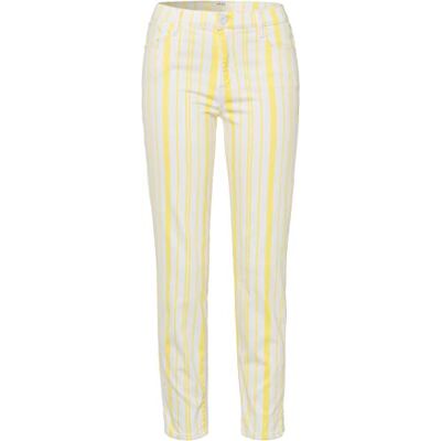 Brax Shakira S Summer Stripes Skinny Jeans voor dames, geel (Clean Yellow 65), 31W / 34L Brax Shakira S Summer Stripes Skinny Jeans voor dames, geel (Clean Yellow 65), 31W / 34L
