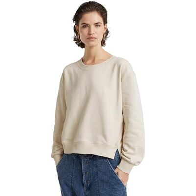 G-STAR RAW losse trui met tape, wit (Chalk D25408-d562-127), M G-STAR RAW losse trui met tape, wit (Chalk D25408-d562-127), M