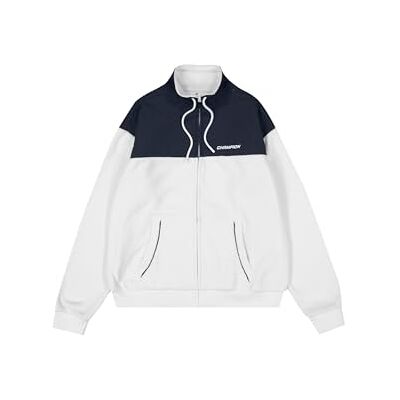 Champion Legacy C-Tech W (117588) Explorer Polar Fleece Full-Zip High-Neck Sweatshirt, Marshmallow/Zwart (STR/NBK), M Dames FW24, Marshmallow/zwart (Str/Nbk), M Champion Legacy C-Tech W (117588) Explorer Polar Fleece Full-Zip High-Neck Sweatshirt, Marshmallow/Zwart (STR/NBK), M Dames FW24, Marshmallow/zwart (Str/Nbk), M