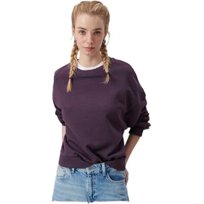 Mavi Basic Sweatshirt Met Ronde Hals dames Pullover trui Mavi Basic Sweatshirt Met Ronde Hals dames Pullover trui