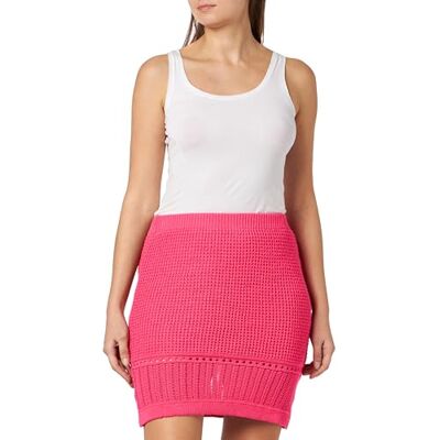 NAEMI Gebreide minirok voor dames 11026970-NA01, roze, M, roze, M NAEMI Gebreide minirok voor dames 11026970-NA01, roze, M, roze, M