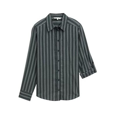 TOM TAILOR Damesblouse, 36552 Hedendaagse Navy Check, 44 TOM TAILOR Damesblouse, 36552 Hedendaagse Navy Check, 44