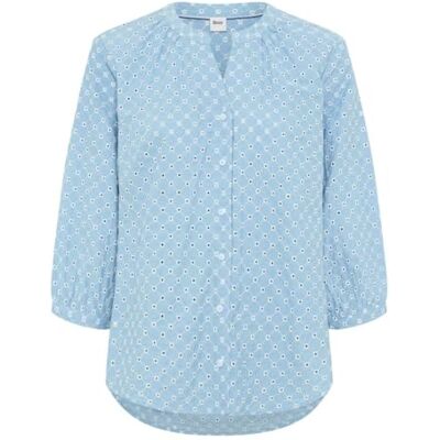 Brax Dames Style Velia Cotton Embroidery Blouse Brax Dames Style Velia Cotton Embroidery Blouse