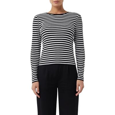 COMMA T-shirt met lange mouwen gestreept, 99 g1, 38 COMMA T-shirt met lange mouwen gestreept, 99 g1, 38