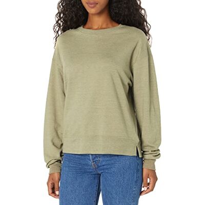 Hanes Women's Originals French Terry Sweatshirt, lichtgewicht fleece sweater, ook verkrijgbaar in plussizes, L Hanes Women's Originals French Terry Sweatshirt, lichtgewicht fleece sweater, ook verkrijgbaar in plussizes, L