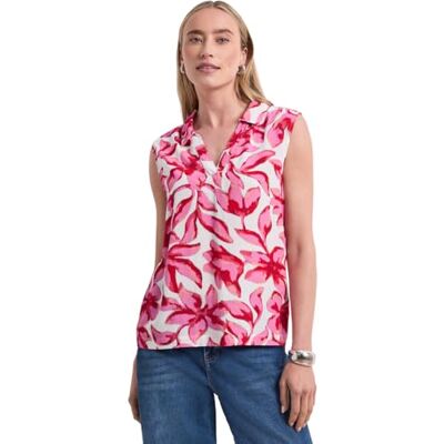 Street One Structuurmix top met kraag Off White 38 Street One Structuurmix top met kraag Off White 38