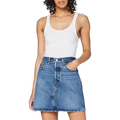 Levi's Womens HR Decon Icnic Bfly Skrt Skirt, Troy Tricks, 24 Levi's Womens HR Decon Icnic Bfly Skrt Skirt, Troy Tricks, 24