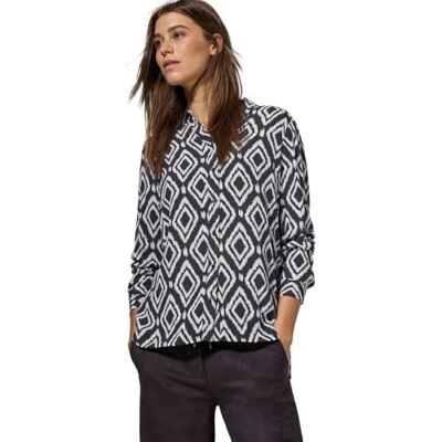 Cecil B345132 dames Bedrukte lange blouse Cecil B345132 dames Bedrukte lange blouse