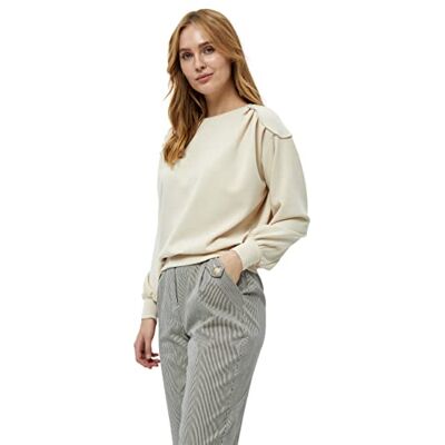 Peppercorn Laila zweet met lange mouwen Beige sweatshirts voor dames VK Lente trui voor dames maat L Peppercorn Laila zweet met lange mouwen Beige sweatshirts voor dames VK Lente trui voor dames maat L