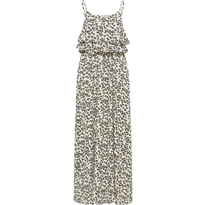 Sookie Dames maxi-jurk 19222818-SO01, wit zwart, XS, maxi-jurk, XS Sookie Dames maxi-jurk 19222818-SO01, wit zwart, XS, maxi-jurk, XS