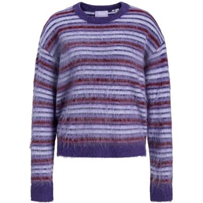 JACK & JONES Jxmarcia Crew Neck Knit, Petunia, XL JACK & JONES Jxmarcia Crew Neck Knit, Petunia, XL