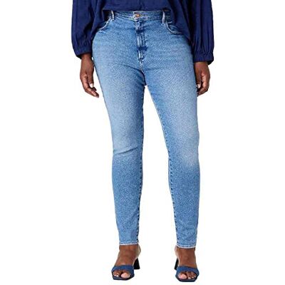 Wrangler Dames High Rise Skinny Jeans, river, 40W x 32L Wrangler Dames High Rise Skinny Jeans, river, 40W x 32L