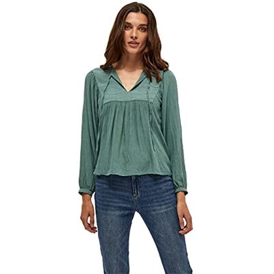 Peppercorn Dames Danea Blouse, 1318 Arctic Blauw, S Peppercorn Dames Danea Blouse, 1318 Arctic Blauw, S