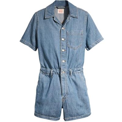 Levi's SS Heritage Romper voor dames, PLAYDAY JUMPSUIT, XS Levi's SS Heritage Romper voor dames, PLAYDAY JUMPSUIT, XS
