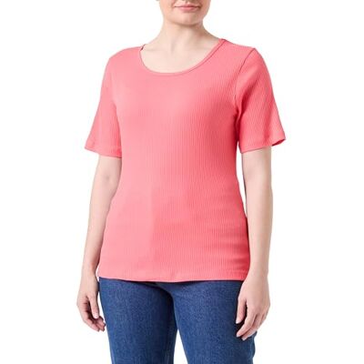 ICHI Ihpalmer Rib Ss dames T-Shirt ICHI Ihpalmer Rib Ss dames T-Shirt