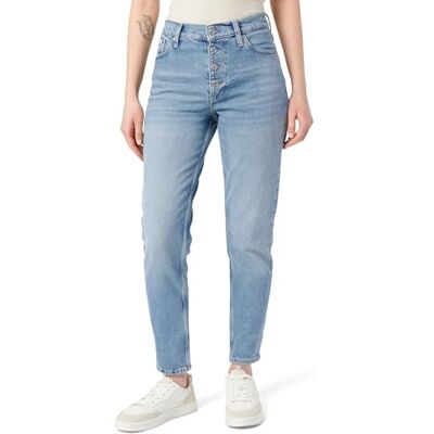 Calvin CK JEANS Dames MOM JEAN J20J225148, Denim (Denim Light), 28W/28L, Denim (Denim Licht), 28W / 28L Calvin CK JEANS Dames MOM JEAN J20J225148, Denim (Denim Light), 28W/28L, Denim (Denim Licht), 28W / 28L