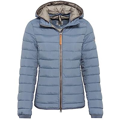 camel active Lichte gewatteerde damesjas met afneembare capuchon, blauw, 46 camel active Lichte gewatteerde damesjas met afneembare capuchon, blauw, 46