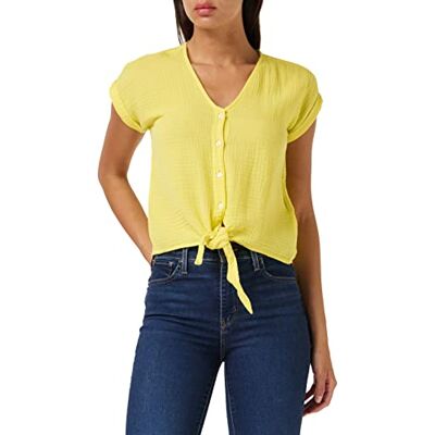 MUSTANG Style Elsa Knotted Blouse dames Bloes MUSTANG Style Elsa Knotted Blouse dames Bloes