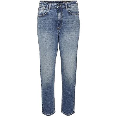 NOISY MAY dames Jeans Solid Nmmoni Hw Straght Ank Jeans Az221db Noos NOISY MAY dames Jeans Solid Nmmoni Hw Straght Ank Jeans Az221db Noos